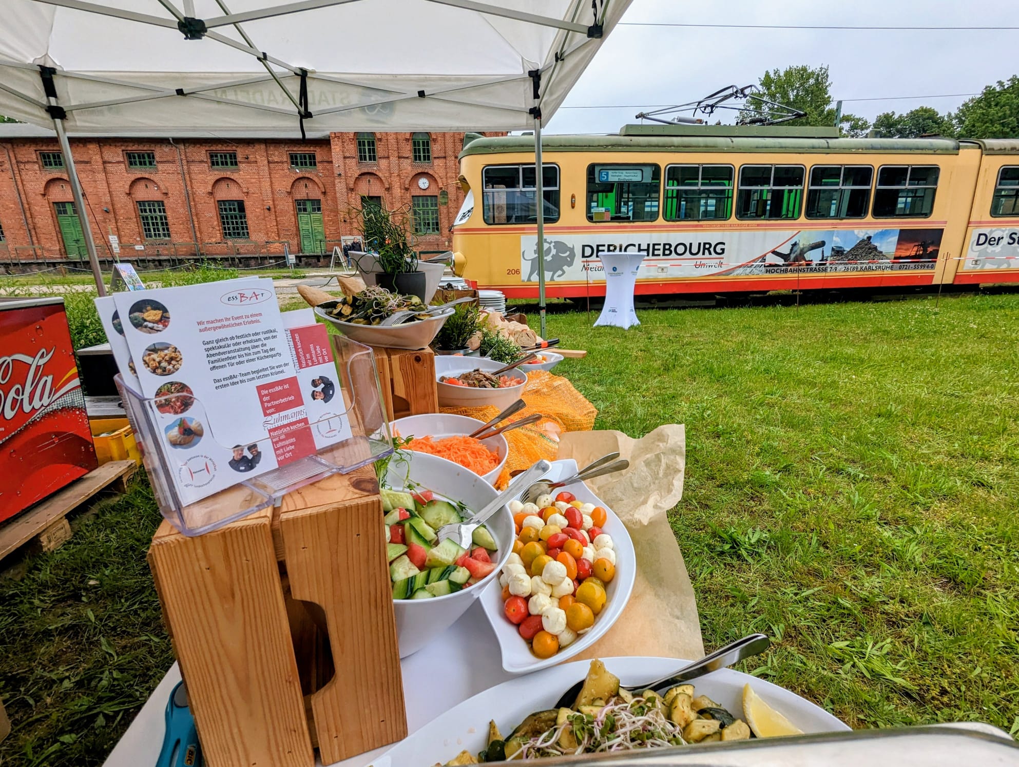 Outdoor-Catering Buffet essBAr Catering