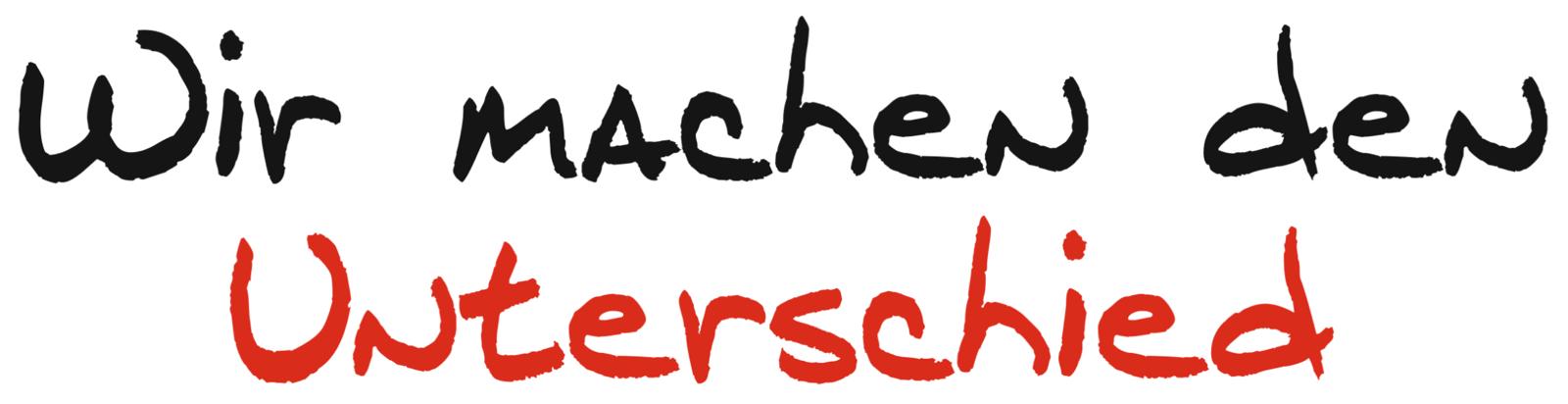 Wir machen den Unterschied