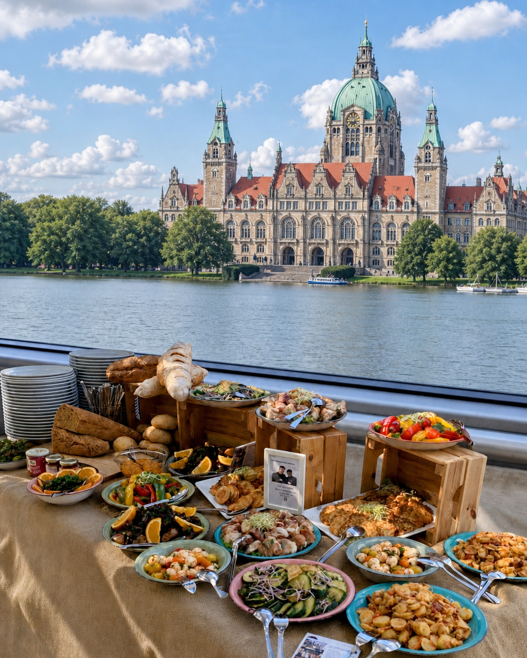 Buffet am Wasser Hannover essBAr Catering