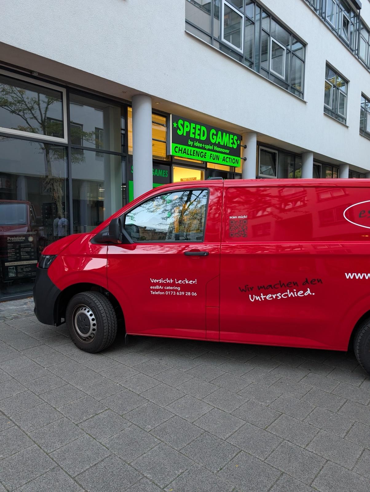 essBAr Catering Hannover Lieferwagen